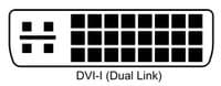 Premium Gold 2m DVI-I Cable - Gold Plated