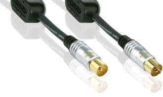 PROFIGOLD PGV8925 5m Coaxial Male To Female Aerial lead