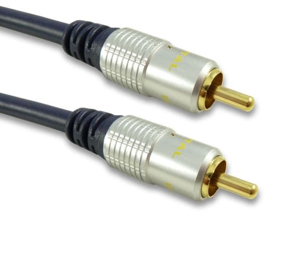 Quality 3m RCA subwoofer Cable - Pure Copper Cable | Cables4all