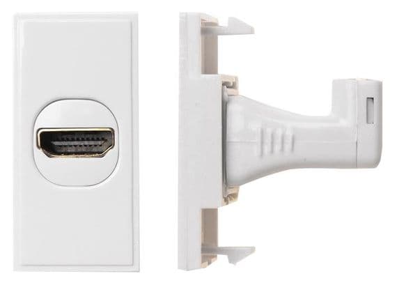 Right Angled HDMI Module - 25mm Euro Module Easy Connect | Cables 4 ALL