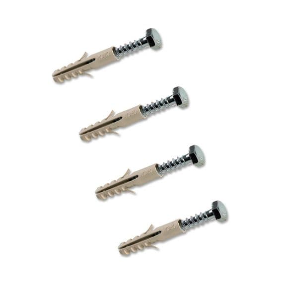 Satellite Dish Installation Plugs and Screws (4 Pack) | Cables 4 ALL