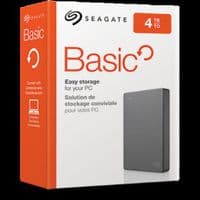 Seagate Basic 4TB Portable External Hard Drive – 2.5″ USB 3.0 | Cables 4 ALL