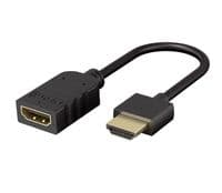 Short  10cm HDMI Cable - Flexible 4k Extension Male To Female Adapter Cable | Cables 4 ALL