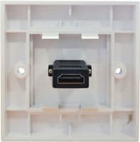 Single HDMI Wall Plate - 4k Female Wall Outlet | Cables 4 ALL
