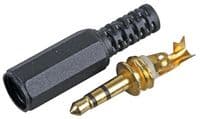Stereo 3.5mm Jack Plug  - Solderable