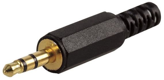 Stereo 3.5mm Jack Plug  - Solderable