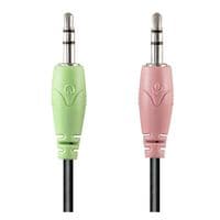 Stereo PC Headphones - Music, Gaming and Chatting via a PC or Laptop | Cables 4 ALL