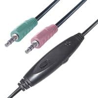 Stereo PC Headset with inLine MicroPhone and volume control