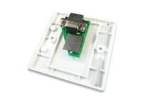 VGA Wall Plate | VGA Sockets Front and Back | VGA Cable Wall Plate | Cables4all