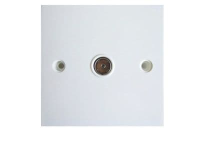 Tv Aerial Wall Plate - TV Coaxial Wall Outlet