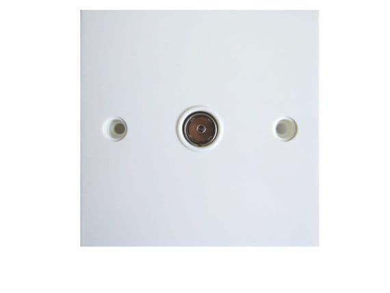 TV Aerial Wall Plate - TV Coax Faceplate | Cables4all