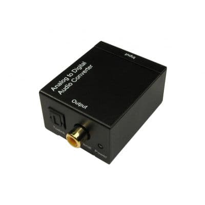 Twin RCA to Digital Optical / Coaxial Converter