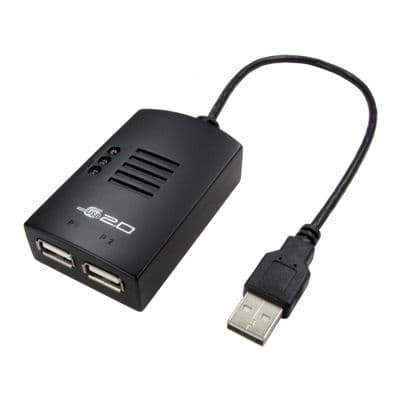 USB 2.0 2 Port Hub