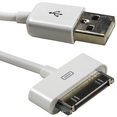 USB 2.0 iPHONE / iPAD / iPOD Sync and Charge Cable