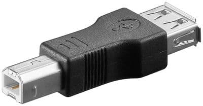 USB A to B Adapter Plug