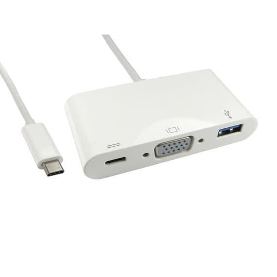 USB C to DVI and USB Adapter / Hub | Cables 4 ALL