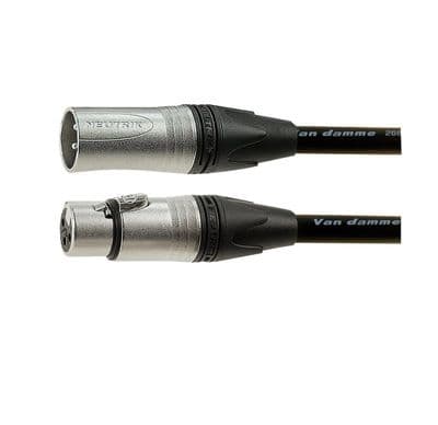 VAN Damme XLR Microphone Cable (Male to Female) - Tour Grade