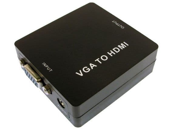 VGA to HDMI Cable Converter - with 3.5mm Audio | Cables4all