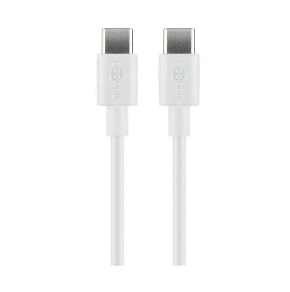 White 1m USB 2.0 C Cable  - Charging Cable | Cables 4 ALL