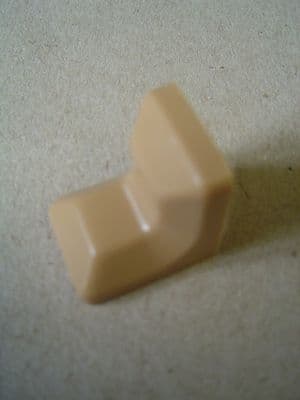 1 x 1 BRACKET COVER - BEIGE - EACH