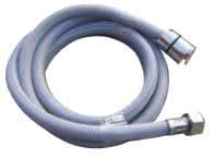 1.5m SHOWER HOSE - GREY NYLON