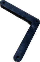 10mm SPACER FOR B6813 TABLE BRACKET - BLACK