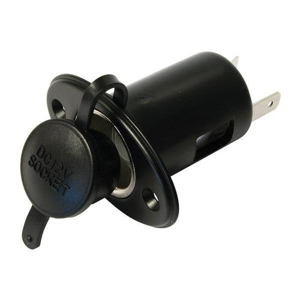 12v AUTO SOCKET CARPOINT 0523407 RECESSED WITH COVER