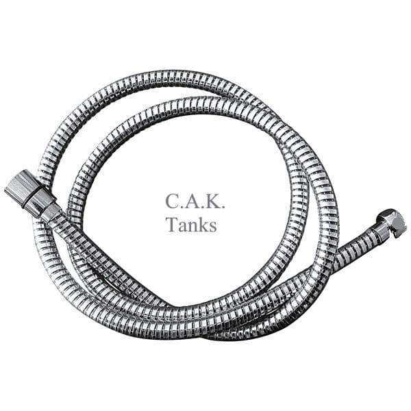 2 0m SHOWER HOSE - CHROME 1/2
