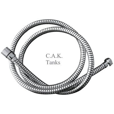 2.0m SHOWER HOSE - CHROME 1/2