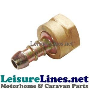 20 x 150 FEMALE THRD-8mm GAS HOSE