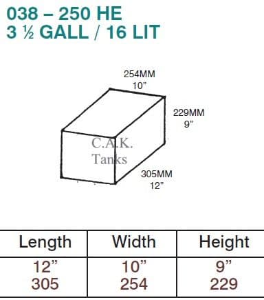 250HE TANK
