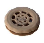 28mm X 3mm PLY TWIN SANDWICH VENT BEIGE