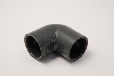 40mm RIGID WASTE 90 DEGREE ELBOW CONNECTION