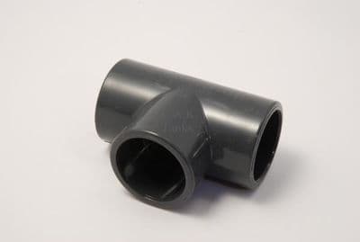 40mm RIGID WASTE RIGHT ANGLED TEE CONNECTION