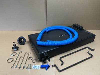50 Litre Fresh Water Tank Kit for VW Crafter 2018 Onwards FWD MWB Campervan - Black Filler