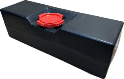 54 Litre Water Tank Kit Red Access Cap Fresh or Waste Campervan