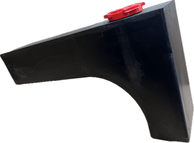 80 Litre Wheel arch Water Tank & Red Cap RH LH