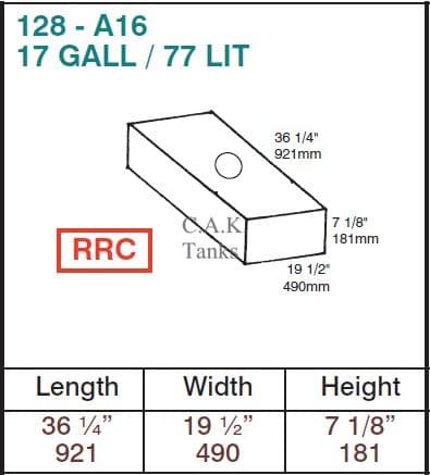 A16 TANK FLAT TOP