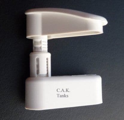 Button Catch ADJUSTABLE TURN BUTTON CATCH -WHITE