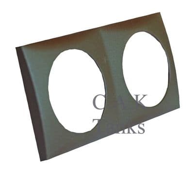 BERKER 2 MODULE COVER FRAME GREY