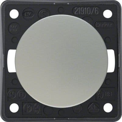 BERKER TWO WAY SWITCH Matt Chrome