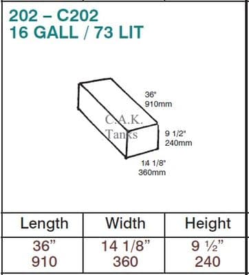 C 202 TANK