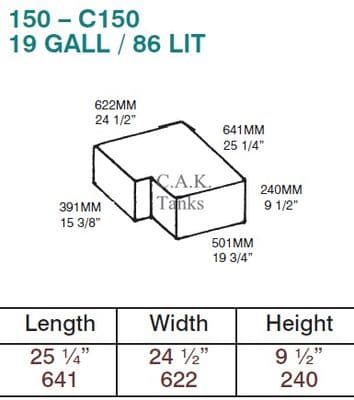 C150 TANK