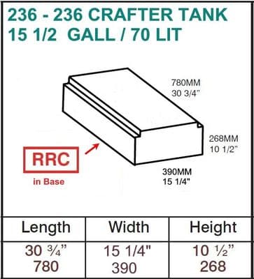 CAK-236 TANK+ Red Cap