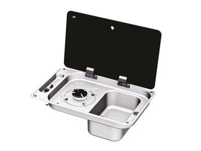 1 BURNER FOLDING HOB INSET SQ SINK
