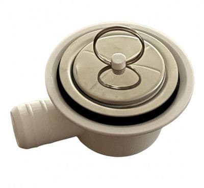 CAN SINK WASTE 25MM ANGLED SMEV
