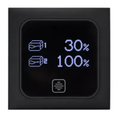 CBE PT722 TOUCH Oled DIGITAL FRESH & WASTE WATER LEVEL GAUGE