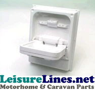 CLEO TIP UP SINK - WHITE