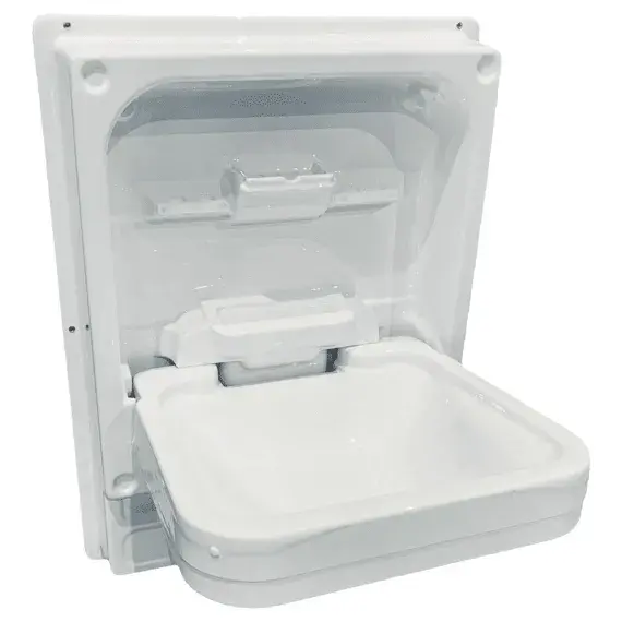 CLEO TIP UP SINK - WHITE CAMPERVAN MOTORHOME