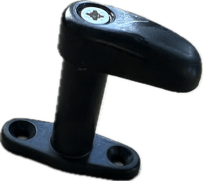 COLLARED TURN BUTTON CATCH 35mm BLACK